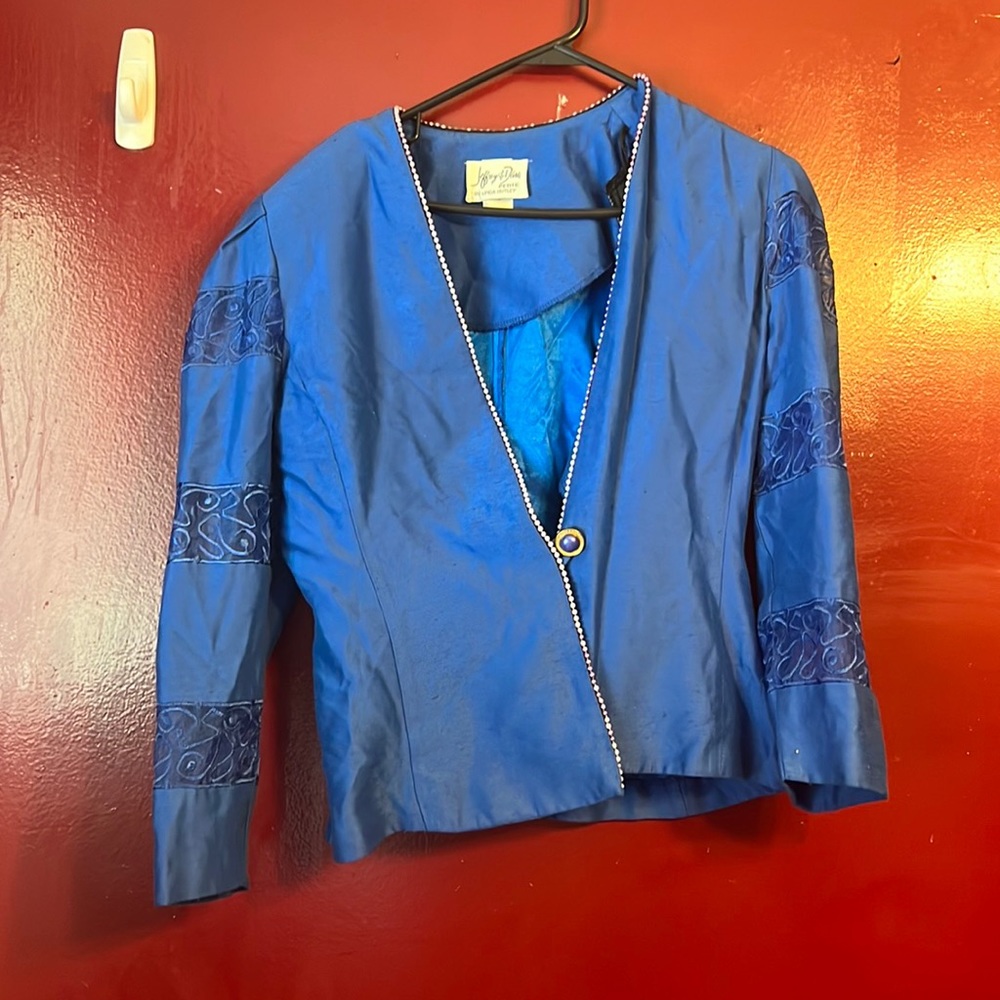 jeffrey & Dara petite blue blazer size 9/10